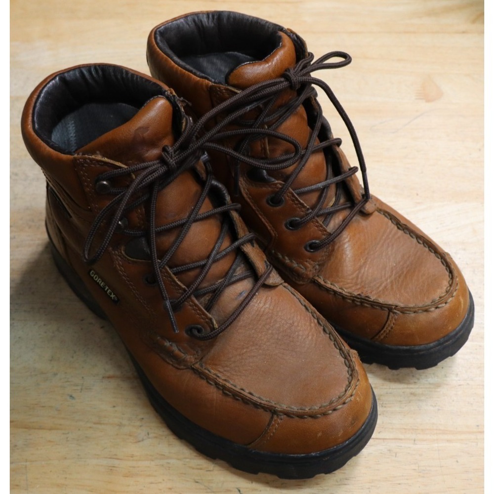 Irish Setter Gore-Tex Soft Paws Chukka Mens Leather‎ Work Boots Size 8.5 D Brown